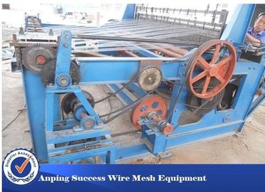 Semi Automatic Crimped Wire Mesh Weaving Machine OEM / ODM Available