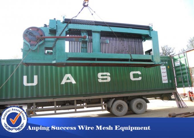 εύκολη λειτουργία εξοπλισμού πλέγματος καλωδίων μηχανών πλέγματος Gabion πλάτους 4300mm